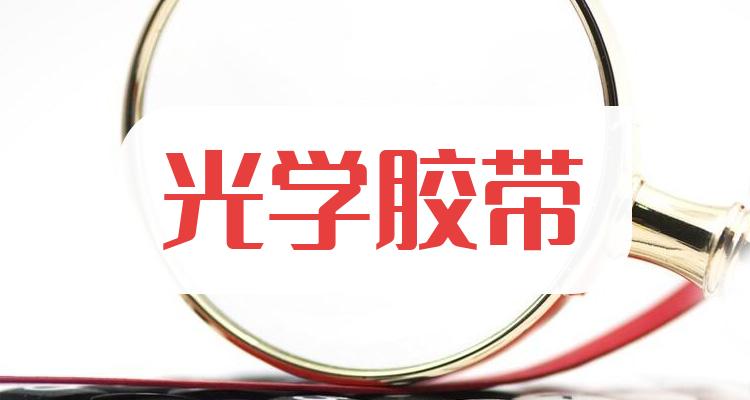 2022年光学胶带概念上市公司股票一览