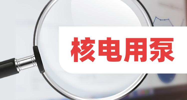 核电用泵上市公司有哪些？